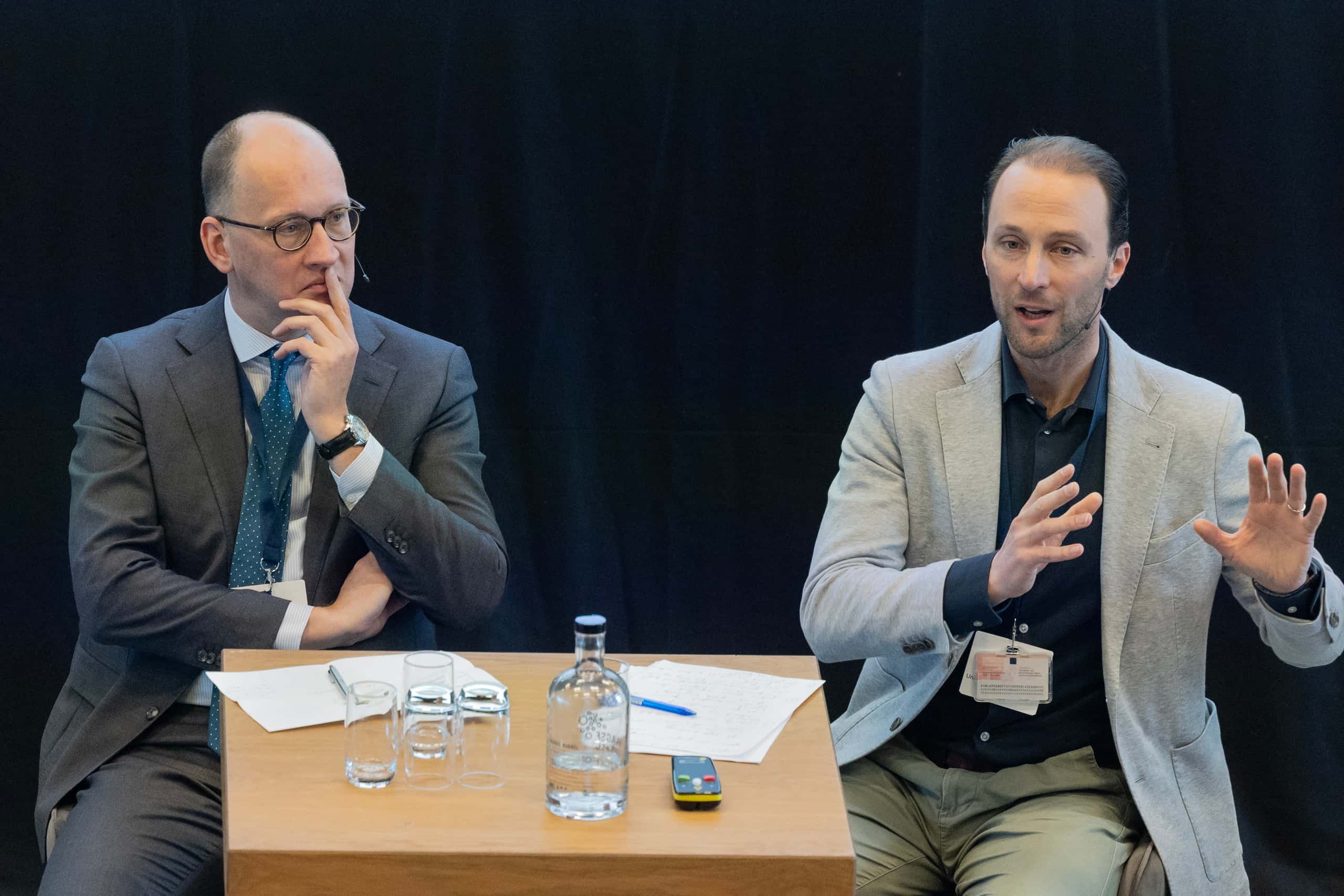 Patrick Overeem en Eric Boot